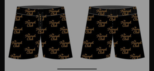 The Triumph Club All-Over Signature Mesh Shorts